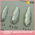 8X22mm long drop resin stone decorating for dress